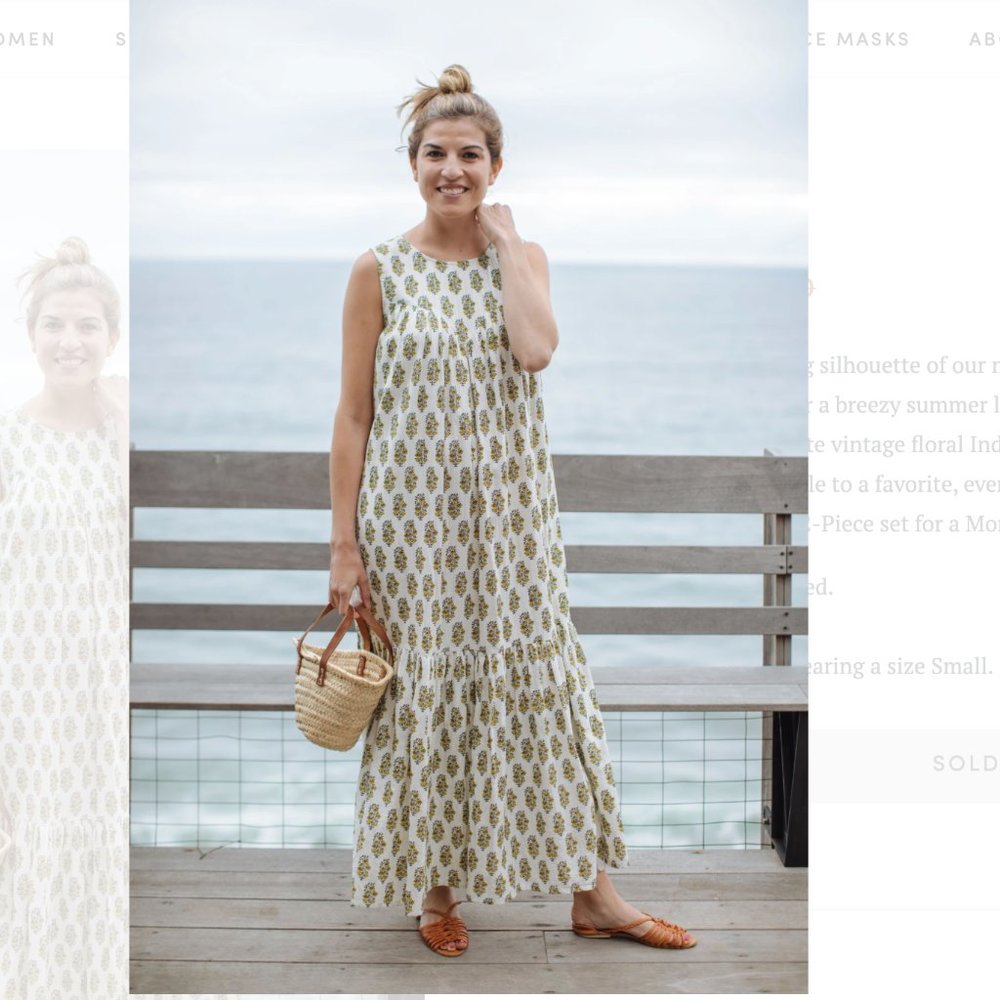 Harley Dress Indian Block Print Boho